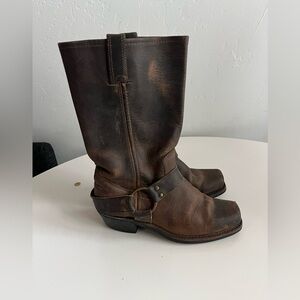 Vintage FRYE harness boots